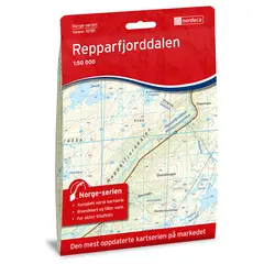 Repparfjorddalen Nordeca Norge 1:50 000 10181