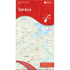 Sørøya Nordeca Norge 1:50 000 10186