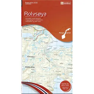 Rolvsøya Nordeca Norge 1:50 000 10192