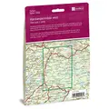 Hardangervidda vest Nordeca Turkart 1:100 000 2558