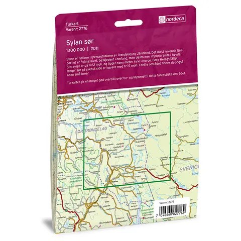 Sylan Sør Nordeca Turkart 1:100 000 2776