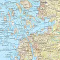 Sverige: Norra Bohusl&#228;n Calazo Skj&#230;rg&#229;rdskart 1:50 000 Bohuslede