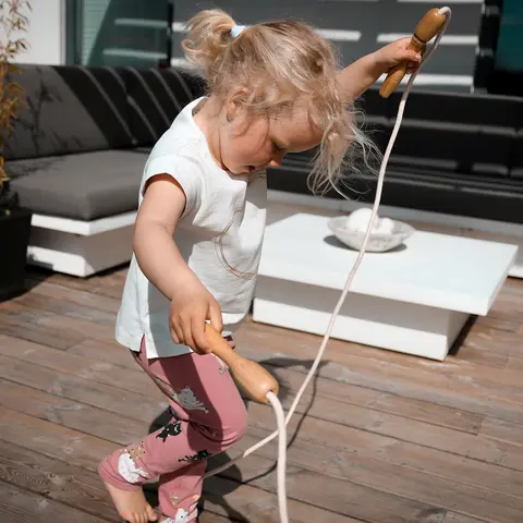 Hoppetau Abilica JumpRope Eco White
