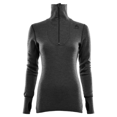Trøye til dame Aclima Doublewool Polo Zip W 074