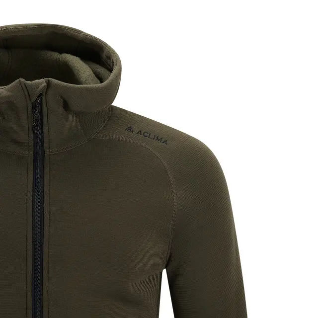 Hettejakke til herre Aclima Fleecewool Hooded Jacket M 356 