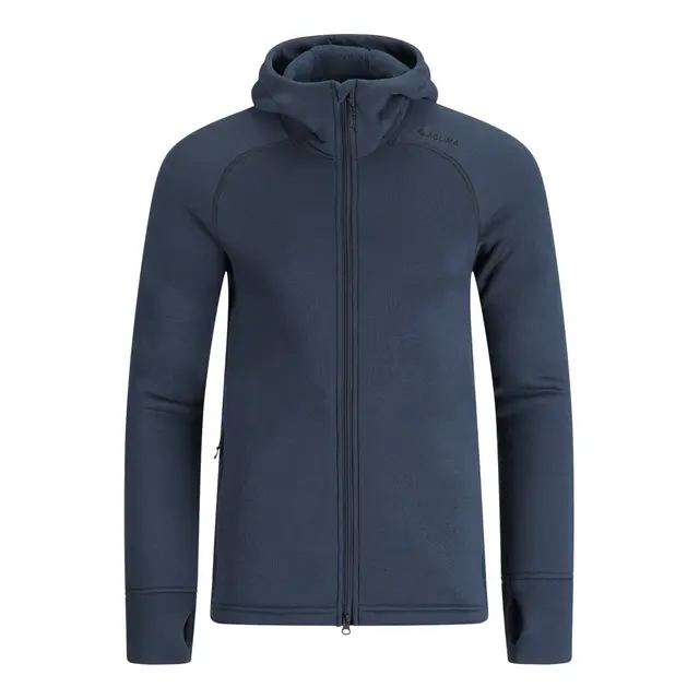 Hettejakke til herre L Aclima Fleecewool Hooded Jacket M L 485 