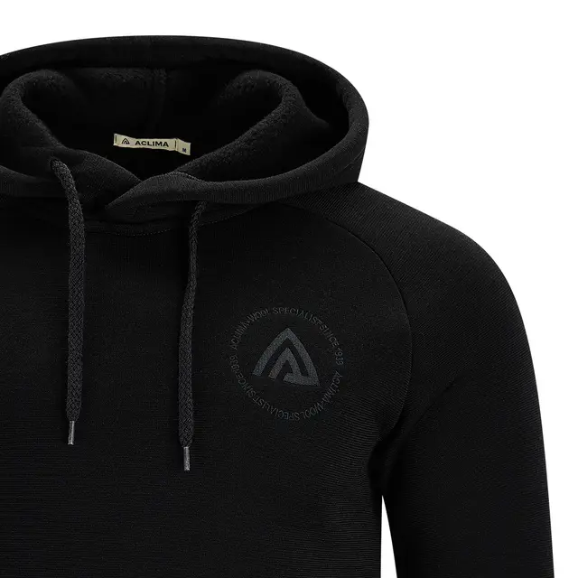 Hettegenser til herre XS Aclima Fleecewool Hoodie M XS 123 