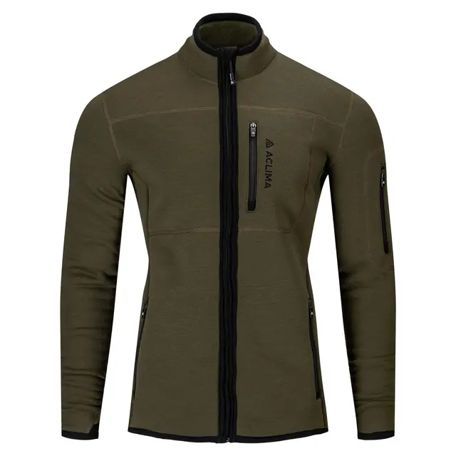 Jakke til herre XS Aclima Fleecewool Jacket M XS 356 
