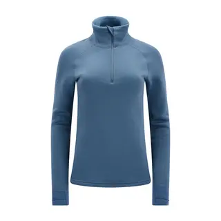 Genser til dame Aclima Fleecewool Polo Zip W 473