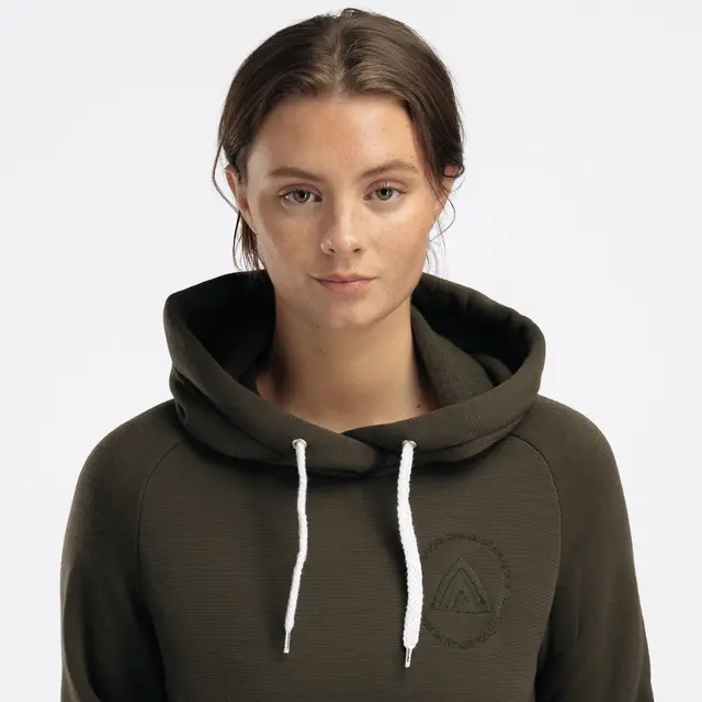 Hettegenser til dame M Aclima Fleecewool Hoodie W M 356 