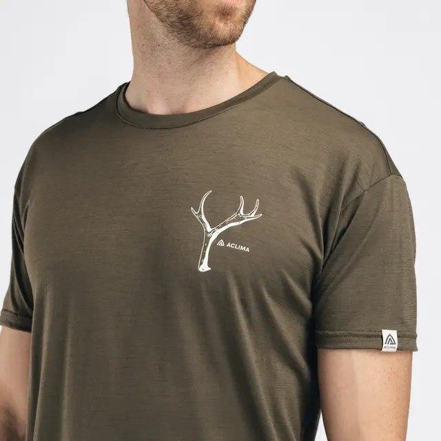 Skjorte til herre S Aclima Lightwool 140 Classic Tee M S 356 