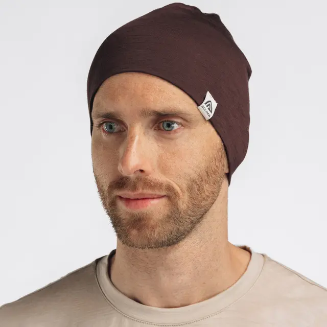 Lue Aclima Lightwool 140 Relaxed Beanie 414 
