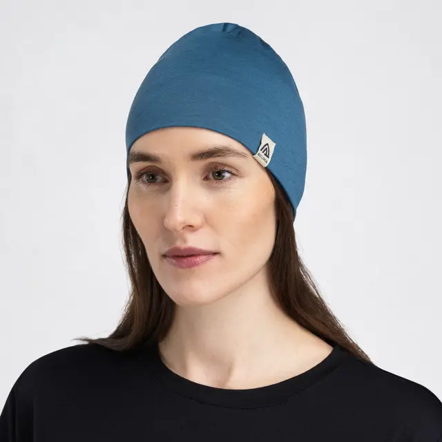 Lue Aclima Lightwool 140 Relaxed Beanie 473 