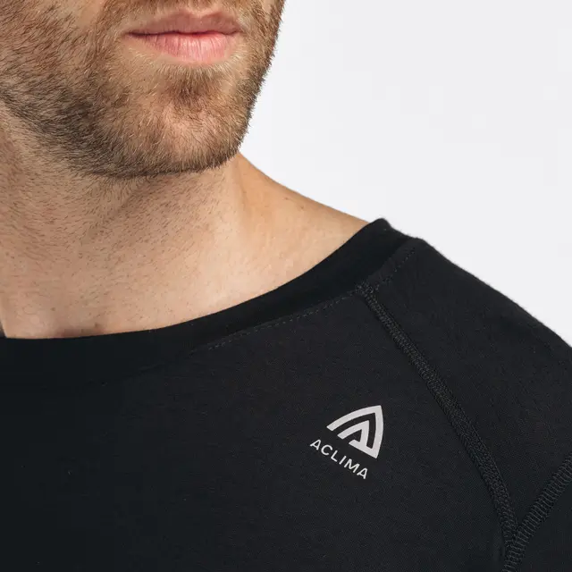 Trøye til herre S Aclima Lightwool 140 Sports Shirt M S 12 