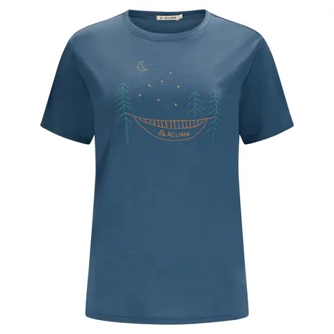 Skjorte til dame Aclima Lightwool 140 Tee Forest W 473