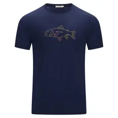 Skjorte til herre XS Aclima Lightwool 140 Tee Salmon M XS 232