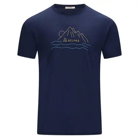Skjorte til herre Aclima Lightwool 140 Tee Sunset M 232