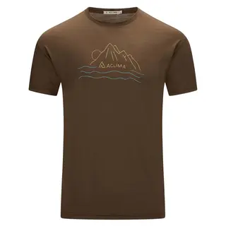 Skjorte til herre Aclima Lightwool 140 Tee Sunset M 311