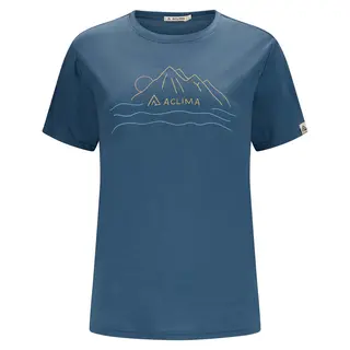 Skjorte til dame Aclima Lightwool 140 Tee Sunset W 473