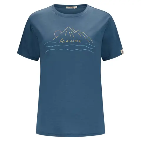 Skjorte til dame Aclima Lightwool 140 Tee Sunset W 473