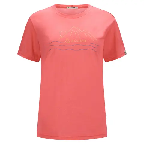 Skjorte til dame Aclima Lightwool 140 Tee Sunset W 475
