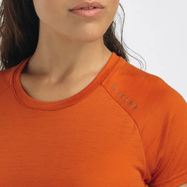 Skjorte til dame XS Aclima Lightwool 140 Trail Tee W XS 430 