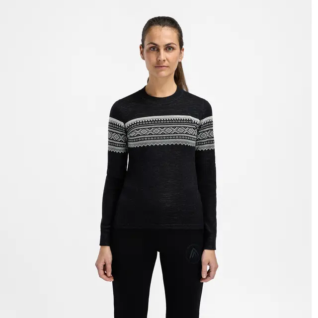 Trøye til dame XS Aclima Designwool Marius Crew W XS 500 