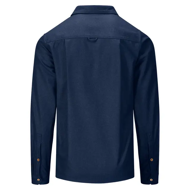 Skjorte til herre Aclima Reborn Woolshirt M 305 Speiderne 