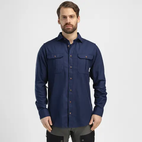 Skjorte til herre Aclima Reborn Woolshirt M 305 Speiderne