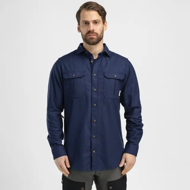 Skjorte til herre Aclima Reborn Woolshirt M 305 Speiderne 