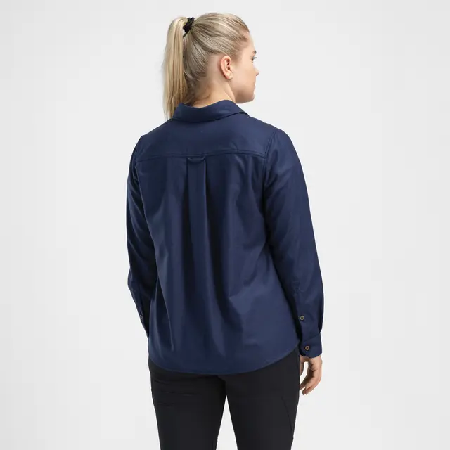 Skjorte til dame Aclima Reborn Woolshirt W 305 Speiderne 