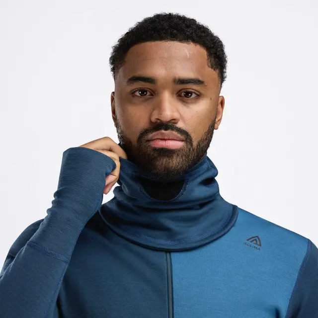 Trøye til herre S Aclima Warmwool Hood Zip M S 498 