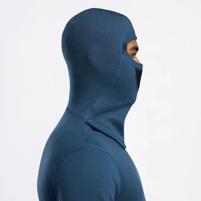 Trøye til herre S Aclima Warmwool Hood Zip M S 498 