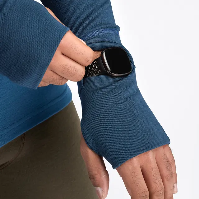 Trøye til herre S Aclima Warmwool Hood Zip M S 498 
