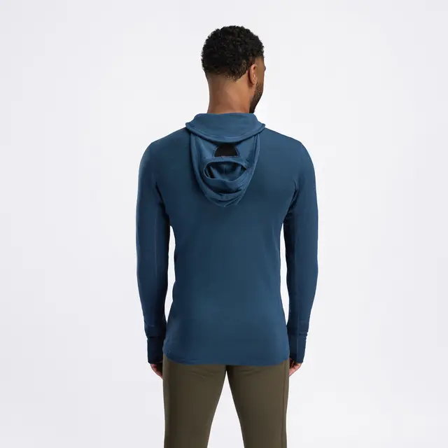 Trøye til herre S Aclima Warmwool Hood Zip M S 498 