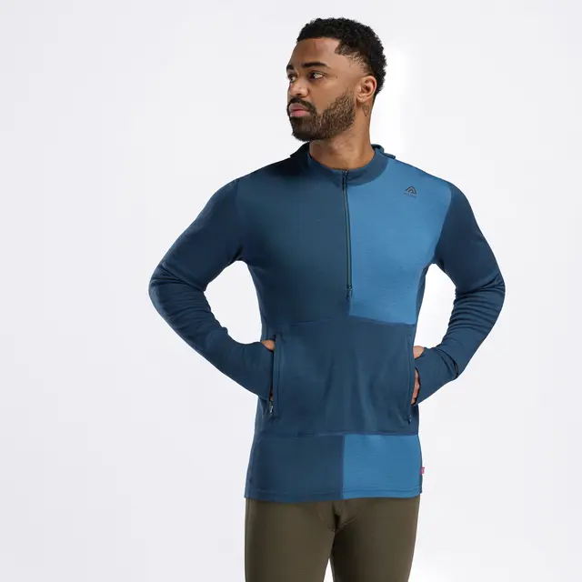 Trøye til herre S Aclima Warmwool Hood Zip M S 498 