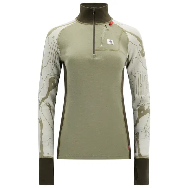 Trøye til dame XS Aclima Warmwool Monsen Polo W XS 490 