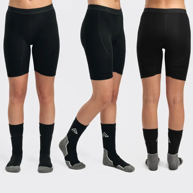 Lang boxer til dame M Aclima Warmwool Shorts Long W M 123 