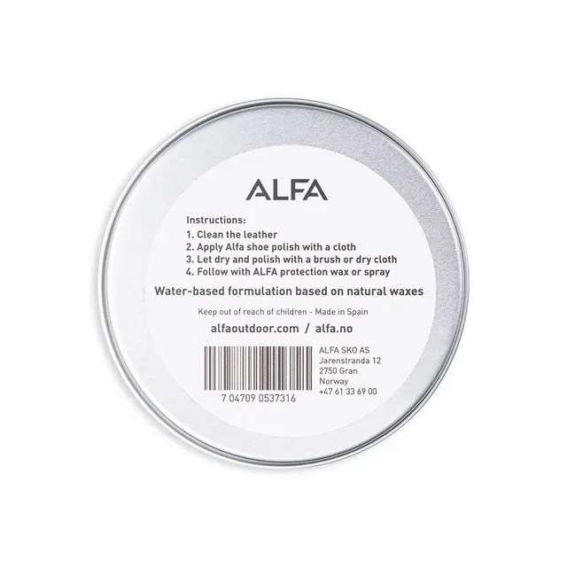 Skokrem brun Alfa Shoe Care Polish 0202 