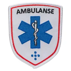 Nasjonalt ambulansemerke AMB Nasjonalt ambulansemerke Borrel&#229;s