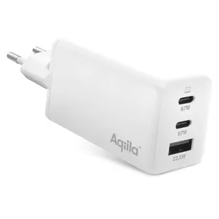Vegglader 65 W Aqiila Chargebird W3 65W 2xUSB-C/USB-A