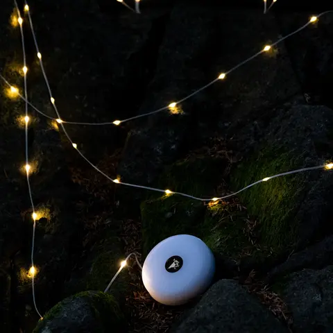 Teltlykt med lyslenke 250 lm Aqiila Lightbird BL2 Glowlight