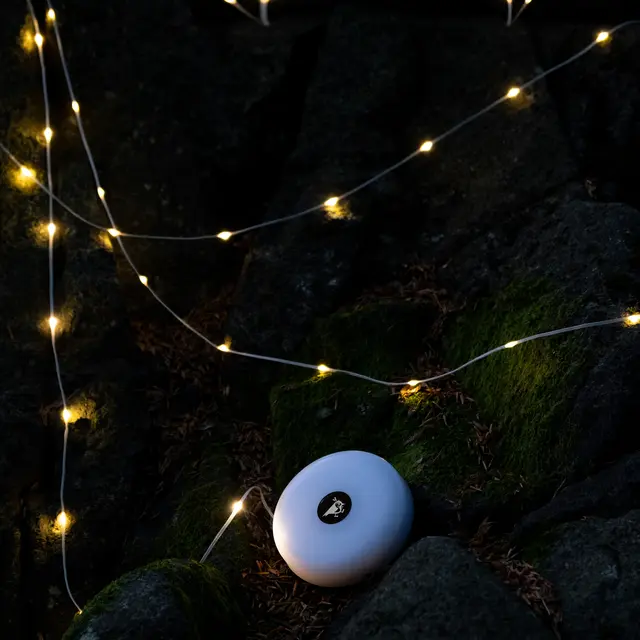 Teltlykt med lyslenke 300 lm Aqiila Lightbird BL2 Glowlight 