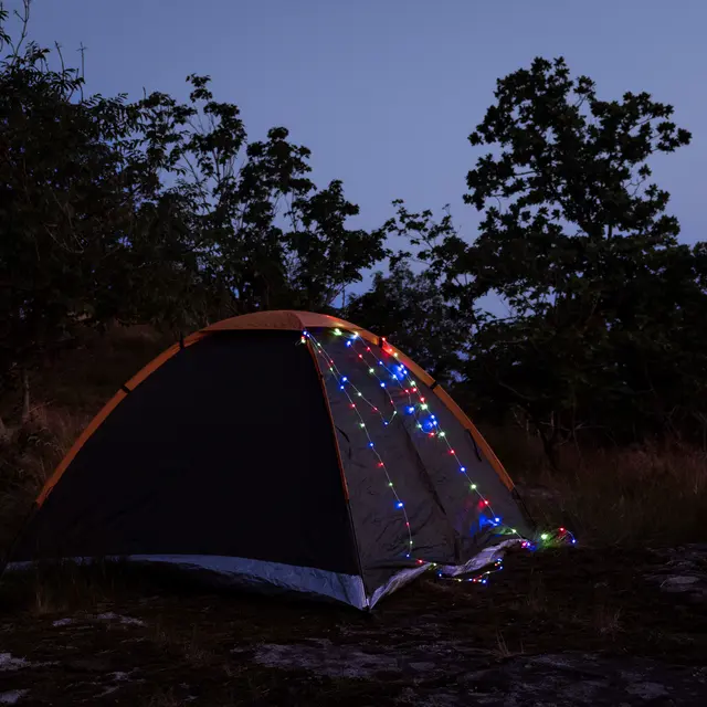Teltlykt med lyslenke 300 lm Aqiila Lightbird BL2 Glowlight 