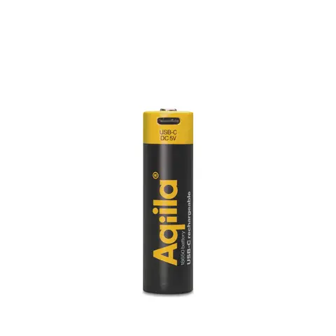 USB-batteri 18650 Aqiila USB Rechargable 18650