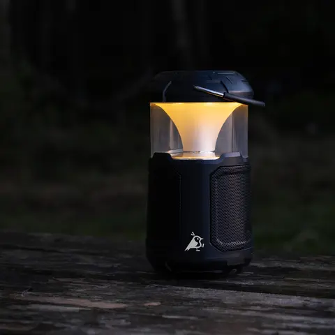 Teltlykt med høytaler Aqiila Soundbird B10