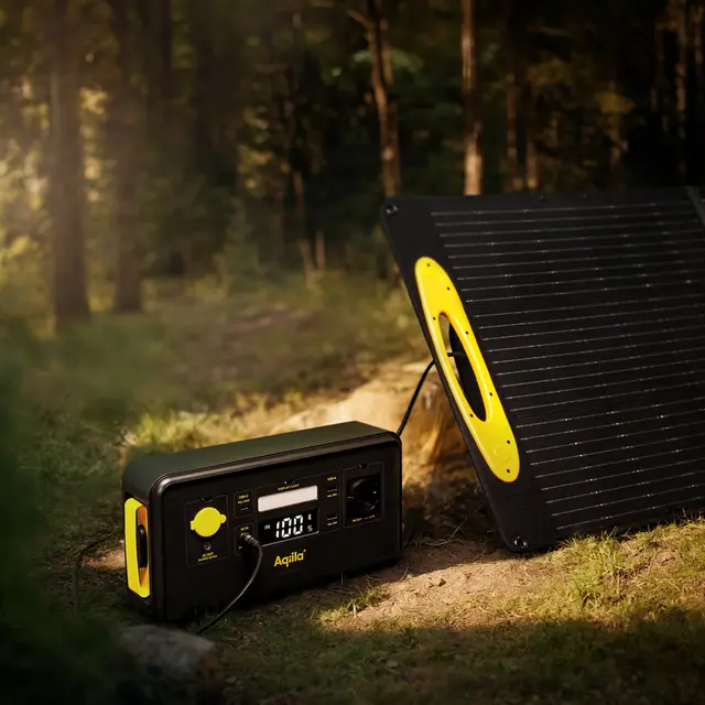 Solcellepanel 100W Aqiila Sunbird P100 100W 