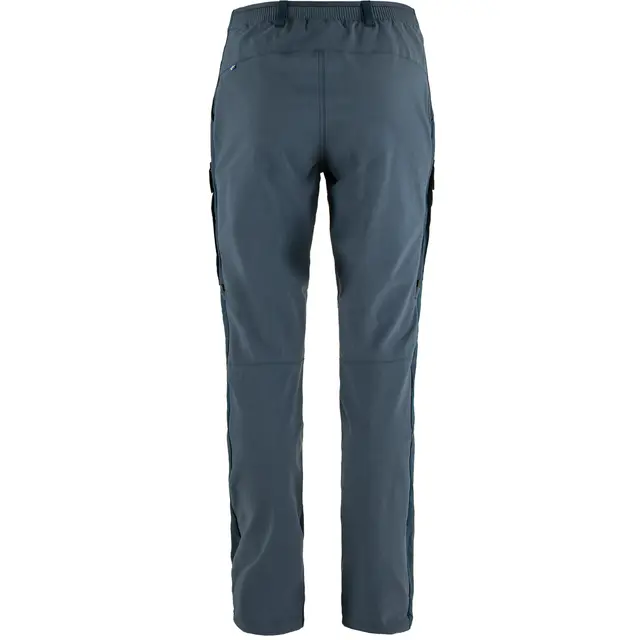 Lang bukse til dame S Fjällräven Abisko Hybrid Trai Long W 38 