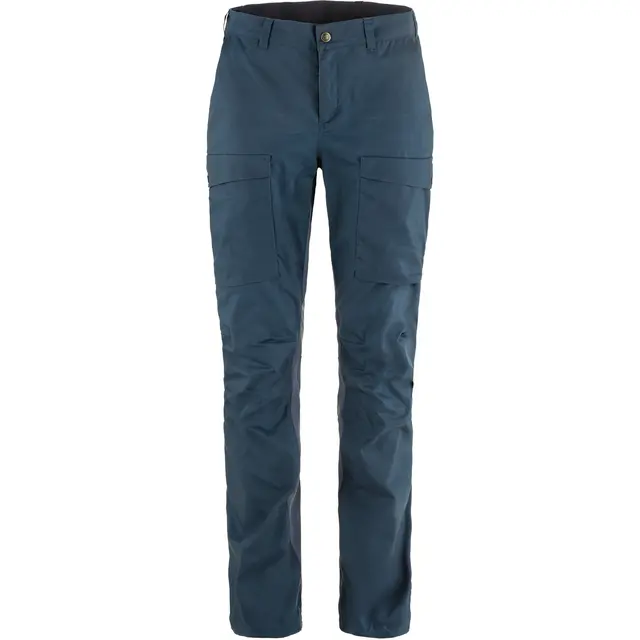 Lang bukse til dame S Fjällräven Abisko Hybrid Trai Long W 38 