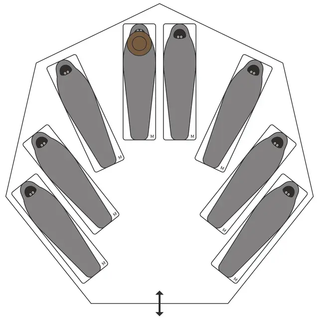 Gamme til 5–14 Arctic Lavvo Venor PopUp Pro 12–14 